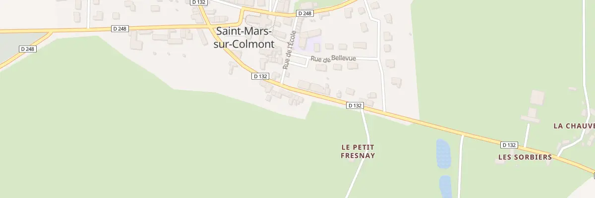 Plan du 20 Rue d’Oisseau à Saint-Mars-sur-Colmont