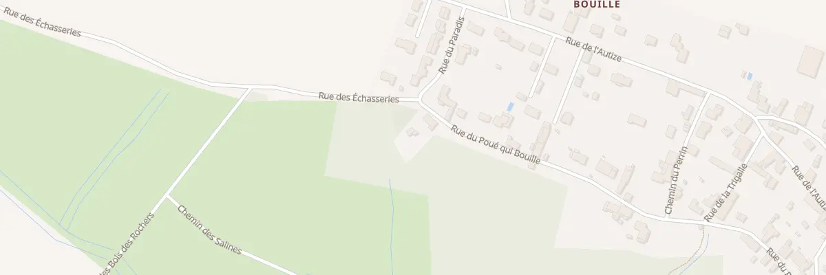 Plan du 111 Rue du poue qui bouille à Bouillé-Courdault