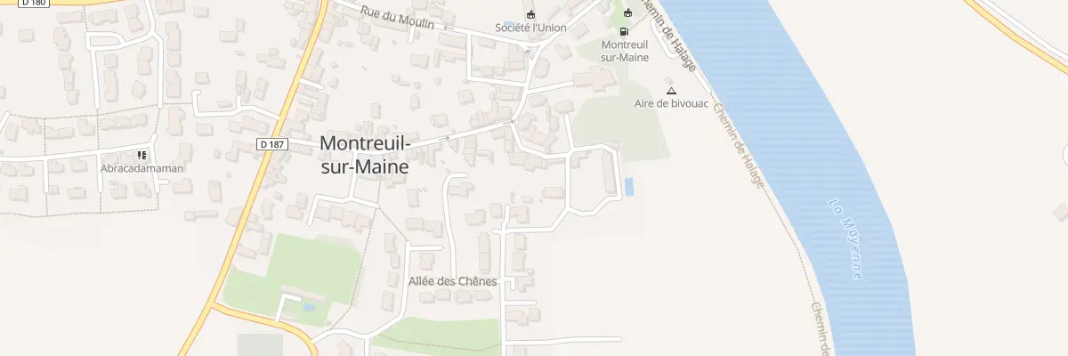 Plan du 3 Cour du Prieuré à Montreuil-sur-Maine