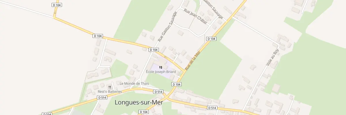 Plan du 6 Rue Sainte-Mary de Jersey à Longues-sur-Mer