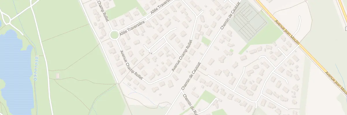Plan du 2 Che du Bois du Gros Chêne à Cestas