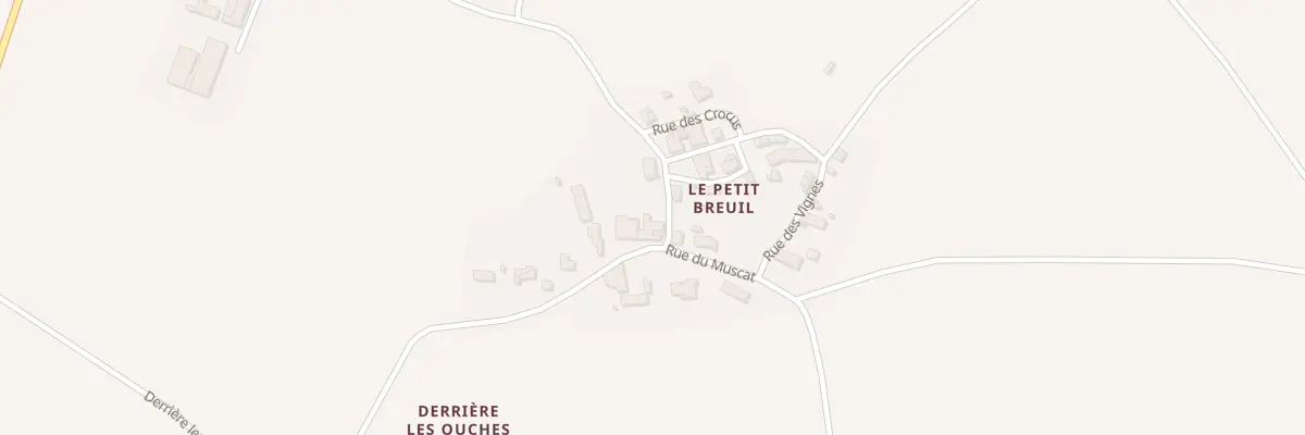 Plan du 120 Rue du Muscat à Breuil-la-Réorte