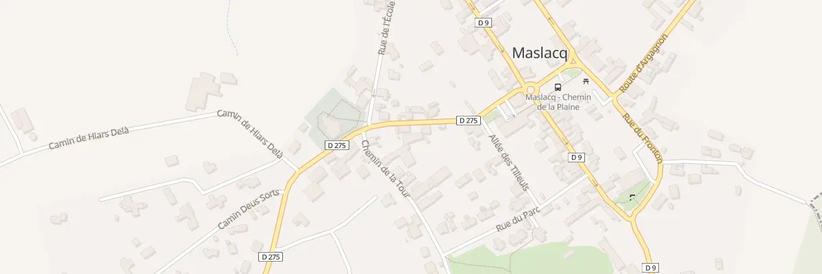 Plan du 3 Rue de l’Eglise à Maslacq