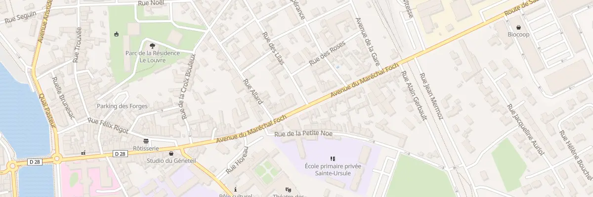 Plan du 18 Rue des Lilas à Château-Gontier-sur-Mayenne