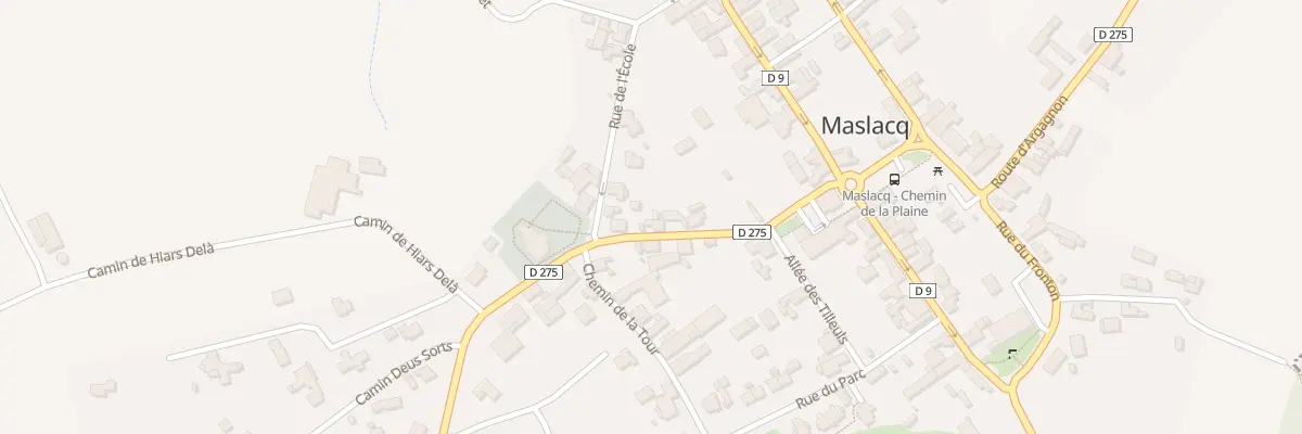 Plan du 14A Rue de l’Eglise à Maslacq
