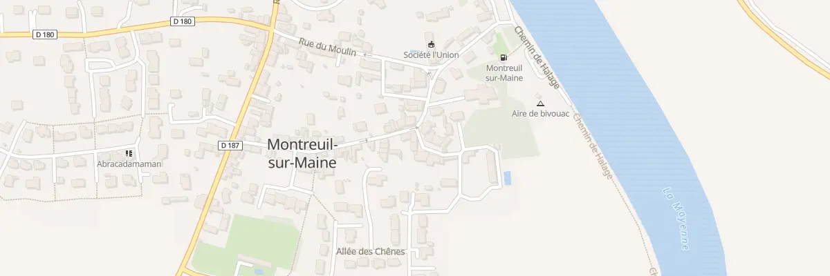Plan du 3 Rue du Val de Maine à Montreuil-sur-Maine