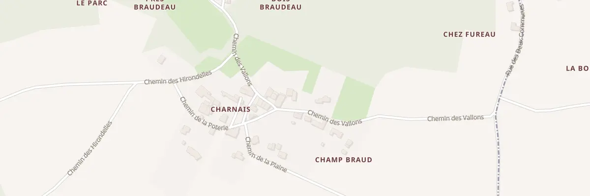 Plan du 25 Che des Vallons à Archingeay