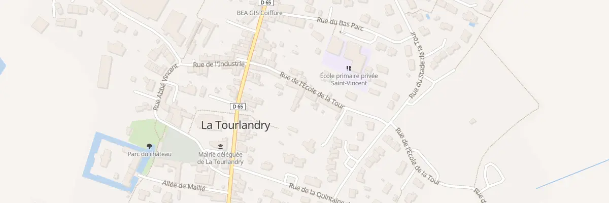 Plan du 6 Rue de l’Ecole de la Tour à Chemillé-en-Anjou