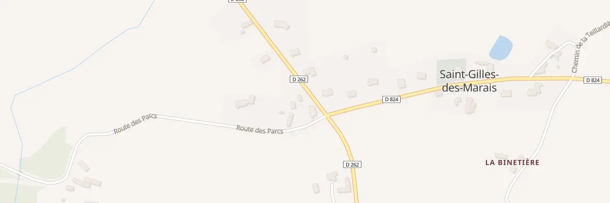 Plan du 15 Bel Air à Saint-Gilles-des-Marais