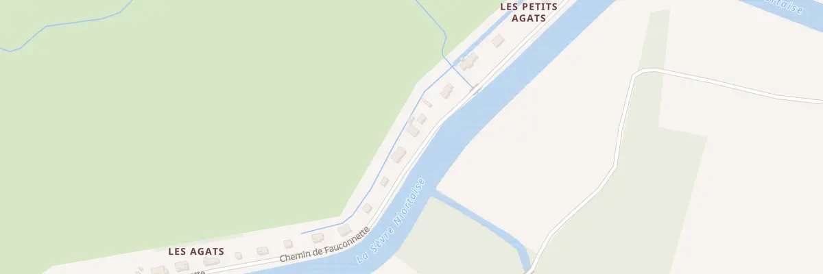 Plan du 22 Che de Fauconnette à Arçais