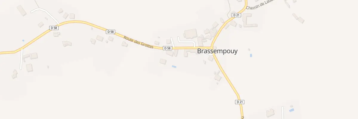 Plan du 67 Rte des Grottes à Brassempouy