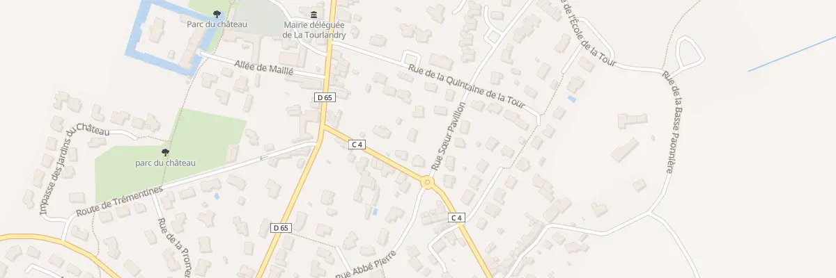 Plan du 5341 Rue Soeur Pavillon (Tourlandry à Chemillé-en-Anjou