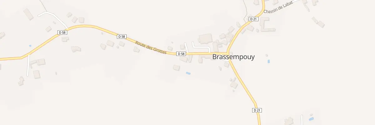 Plan du 67A Rte des Grottes à Brassempouy