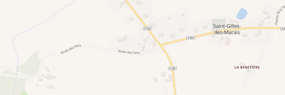 Plan du 14 Bel Air à Saint-Gilles-des-Marais