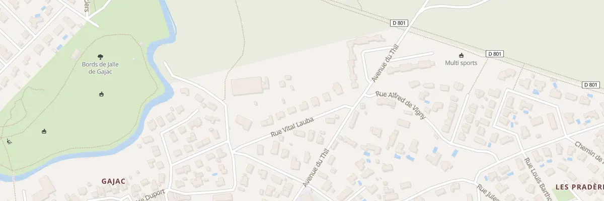 Plan du 14 Rue Vital Lauba à Saint-Médard-en-Jalles