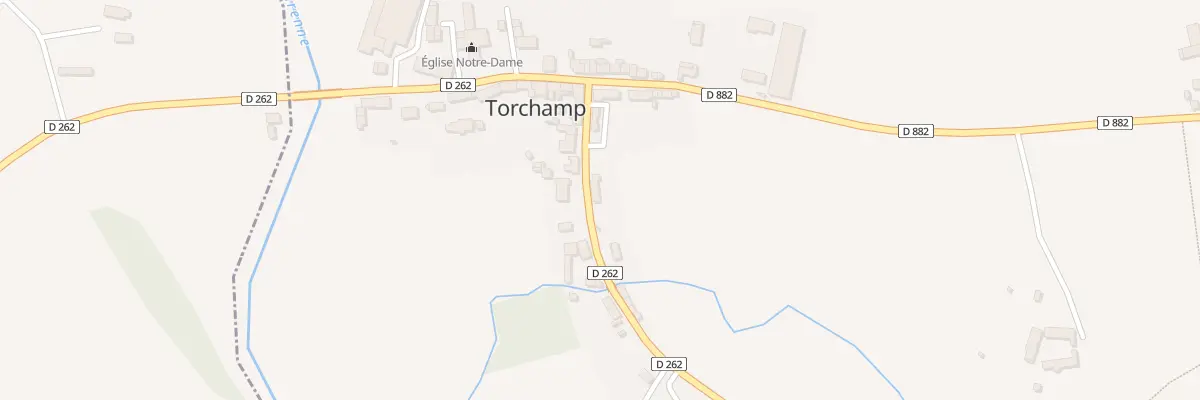 Plan du 3 Rue de la Petite Chapelle à Torchamp