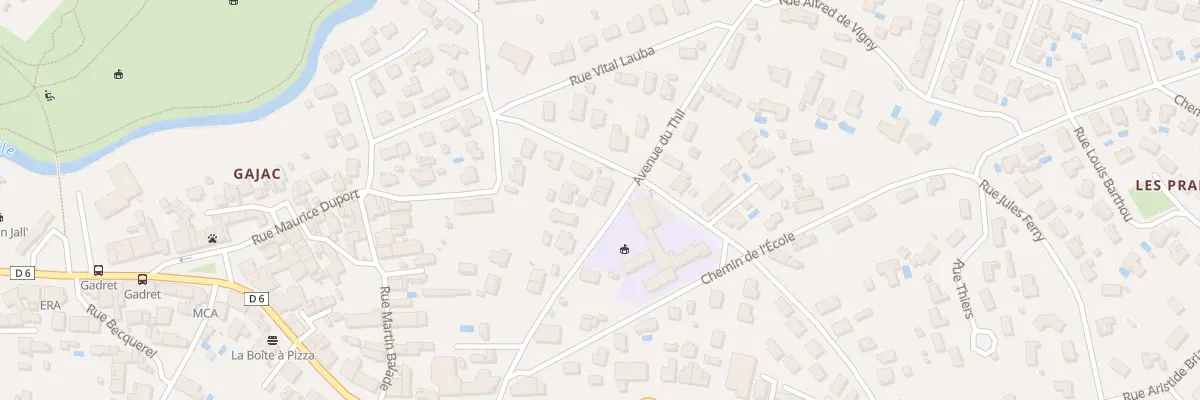 Plan du 16 Av du Thil à Saint-Médard-en-Jalles