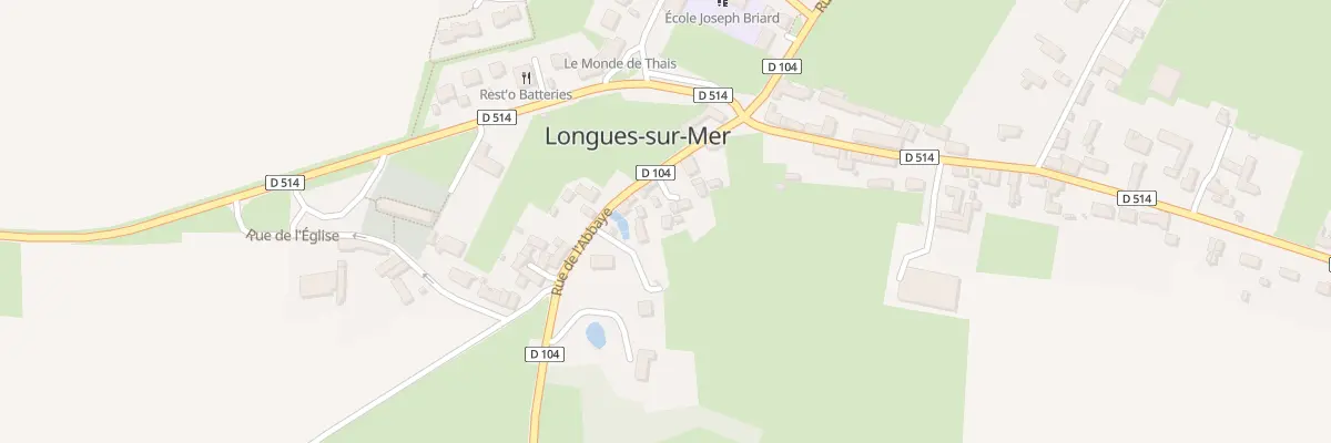 Plan du 7 Cour des Quatre Nations à Longues-sur-Mer