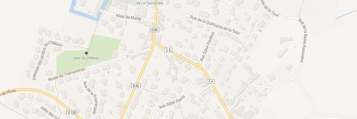 Plan du 8 Rte de Coron (Tourlandry) à Chemillé-en-Anjou