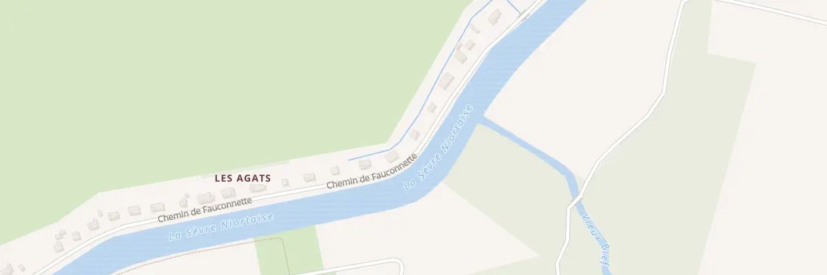 Plan du 19 Che de Fauconnette à Arçais