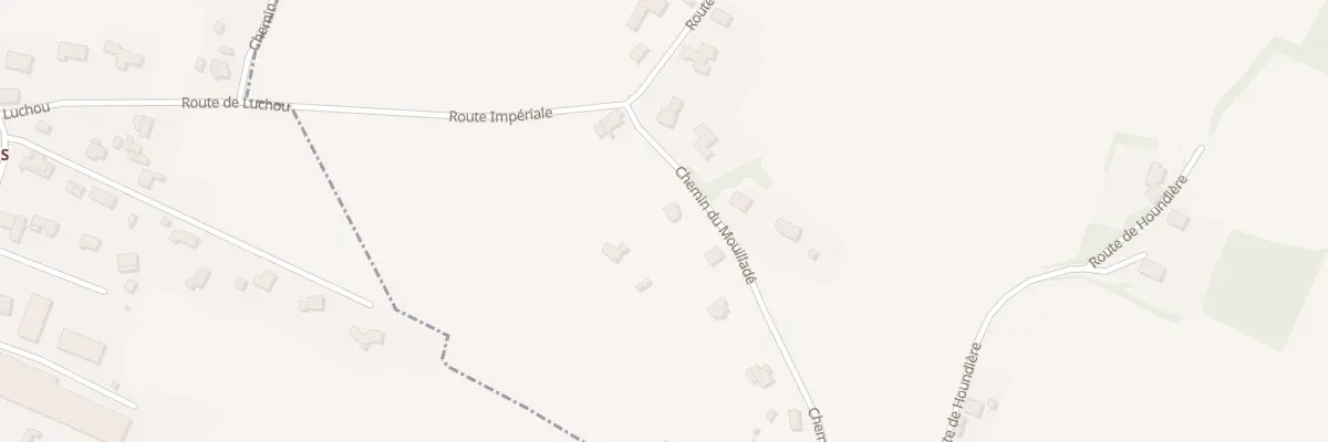 Plan du 102 Rte du Mouilladé à Argagnon