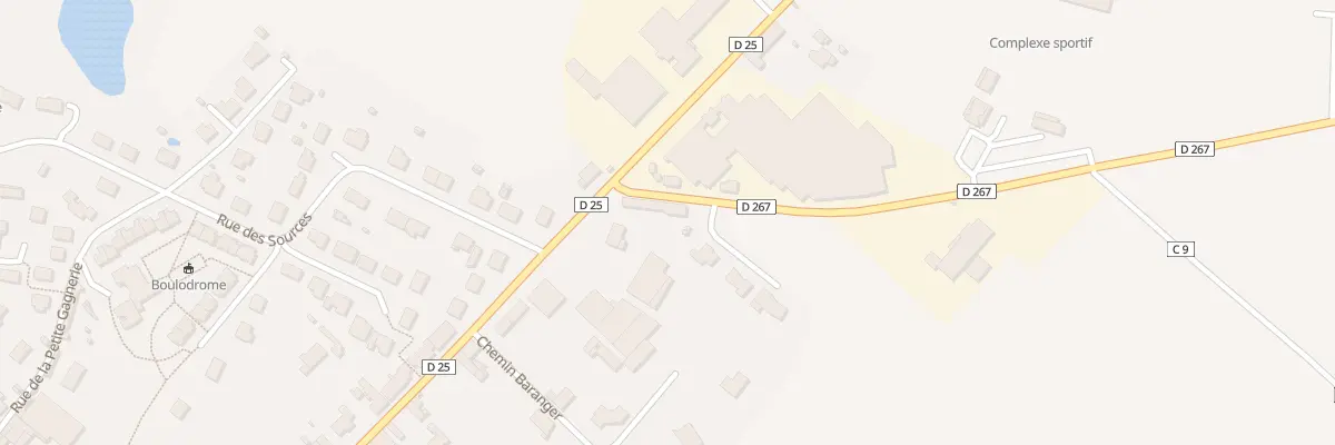 Plan du 80 Rue François de Chabot à Yzernay