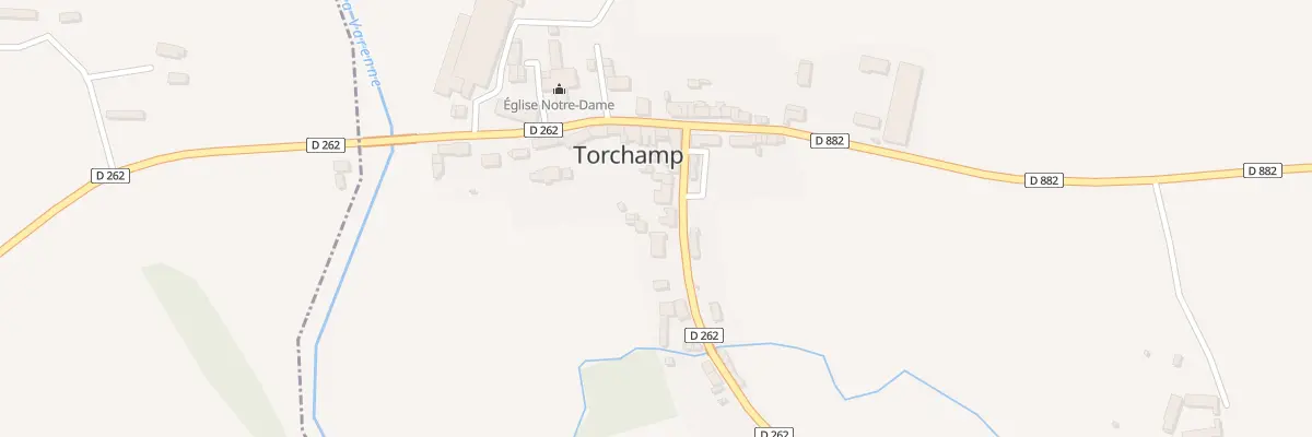 Plan du 8 Rue de la Petite Chapelle à Torchamp