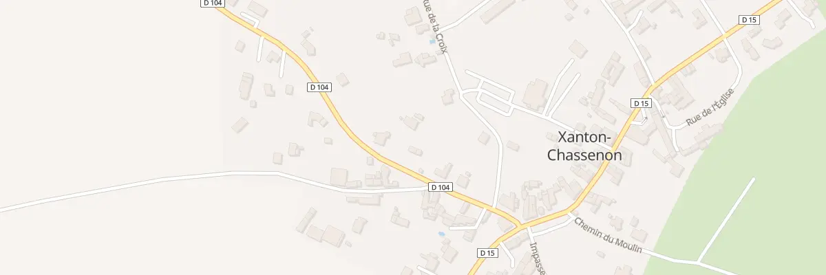 Plan du 30 Rte de Saint-michel à Xanton-Chassenon