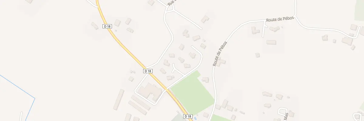 Plan du 5 Lot Coum de Haut à Saint-Aubin