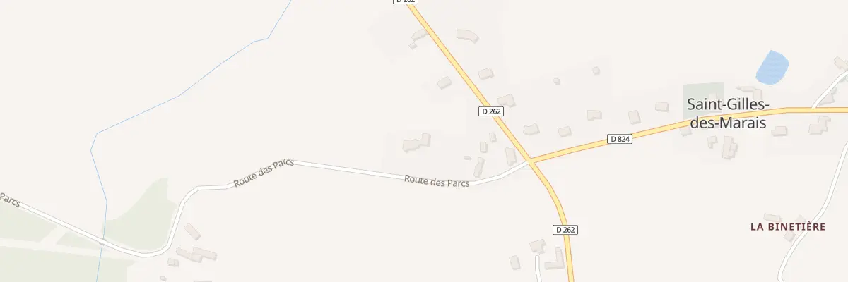 Plan du 5004 Bel Air à Saint-Gilles-des-Marais