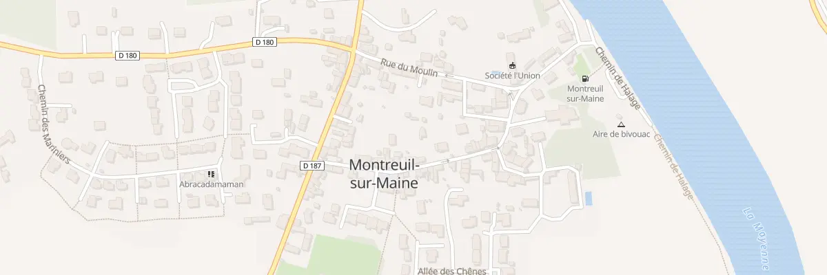 Plan du 20 Rue du Val de Maine à Montreuil-sur-Maine