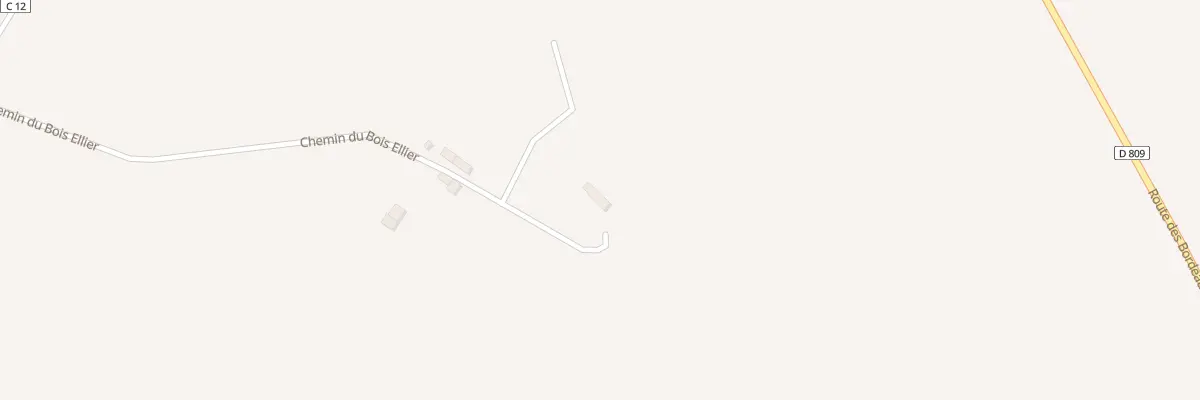 Plan du 555 Che du Bois Ellier à Lonlay-l’Abbaye
