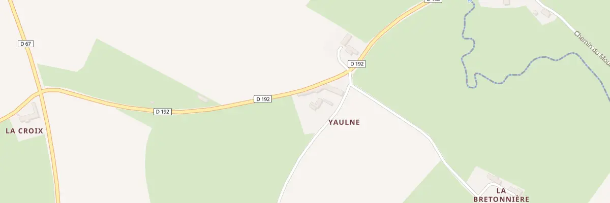 Plan du 400 Rte du Pont d’Yaulne à Guéron