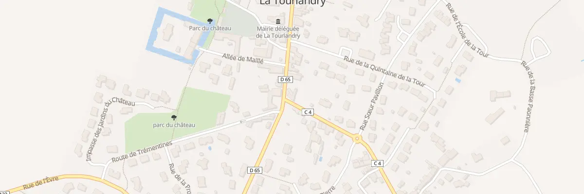 Plan du 3 Rte de Coron (Tourlandry) à Chemillé-en-Anjou