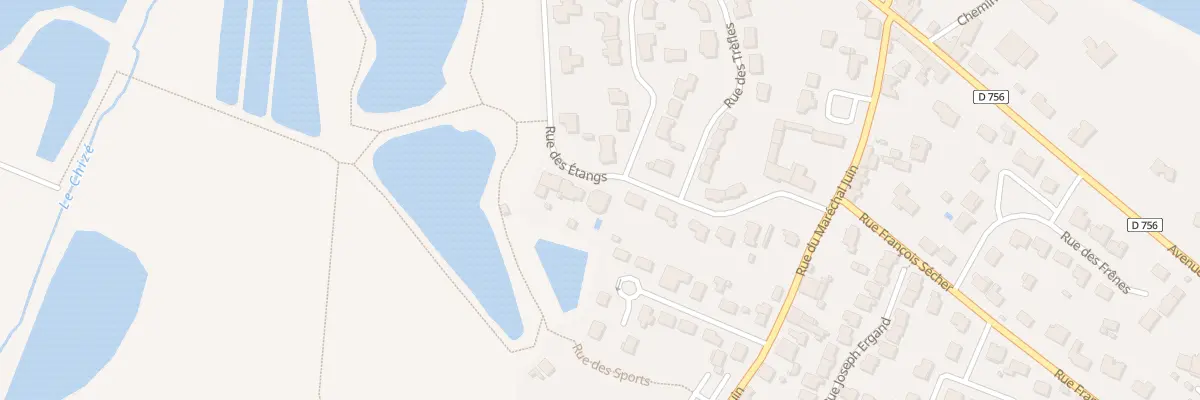 Plan du 11 Rue des Etangs (Melay) à Chemillé-en-Anjou