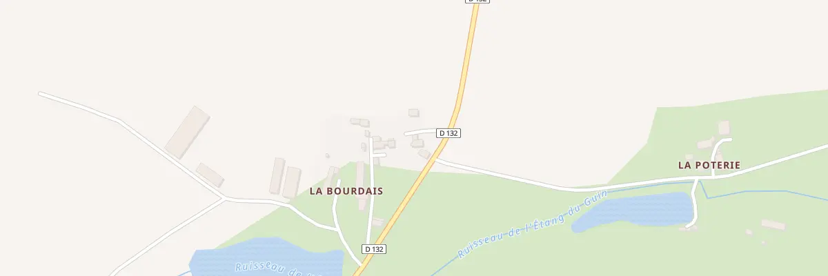 Plan du 25 All de la Bourdais à Saint-Mars-sur-Colmont