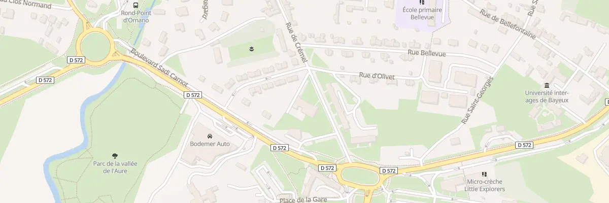 Plan du 60 Rue de Crémel à Bayeux