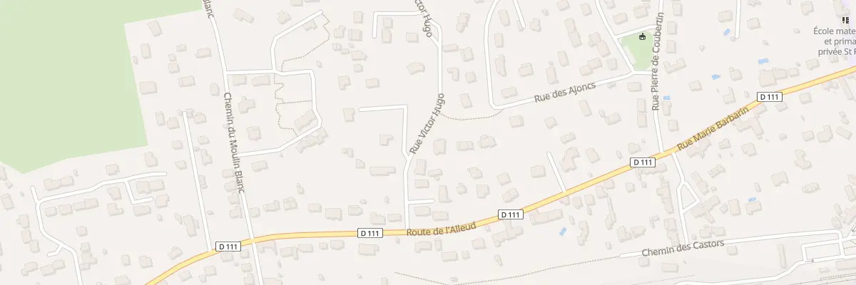 Plan du 14B Rue Victor Hugo à La Possonnière