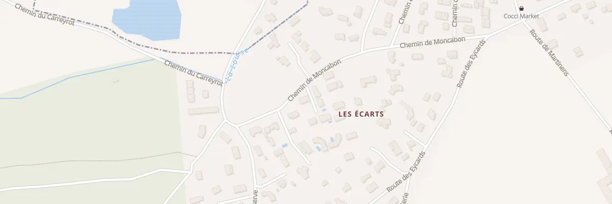 Plan du 1 All Canteni à Margaux-Cantenac