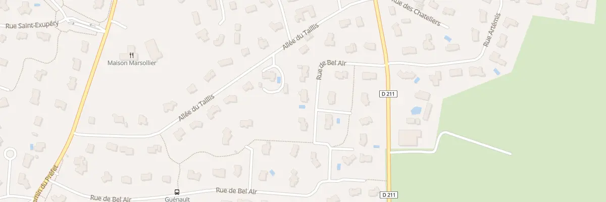 Plan du 35 Rue de Bel Air à Bonchamp-lès-Laval