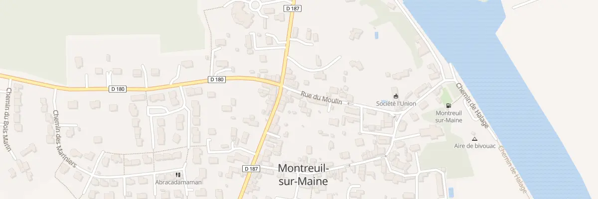 Plan du 17 Rue du Moulin à Montreuil-sur-Maine