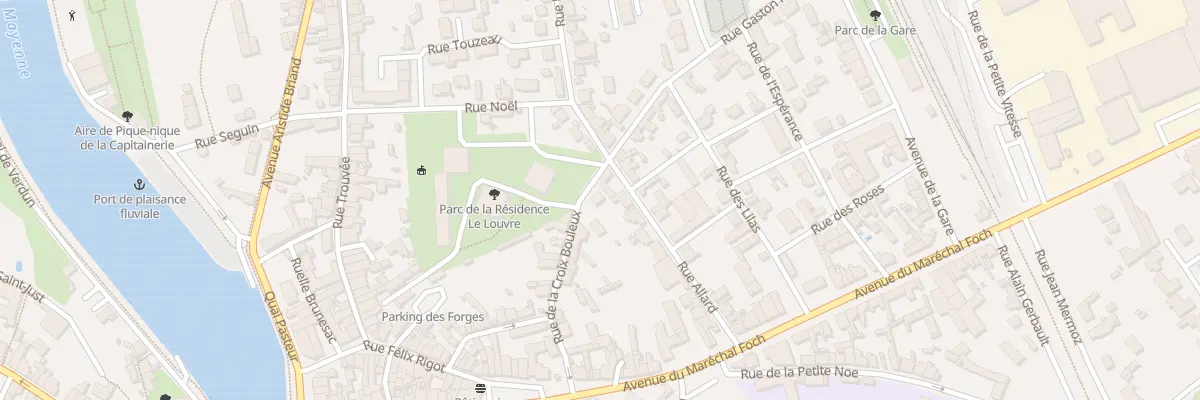 Plan du 14 Rue Croix Bouleux à Château-Gontier-sur-Mayenne