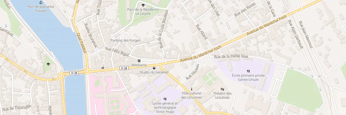 Plan du 3B Av Marechal Foch à Château-Gontier-sur-Mayenne