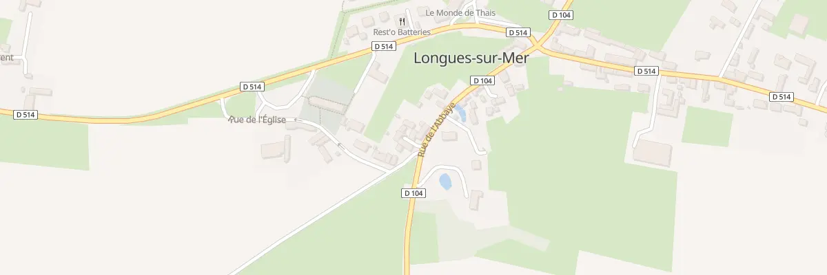 Plan du 10 Rue de l’Abbaye à Longues-sur-Mer