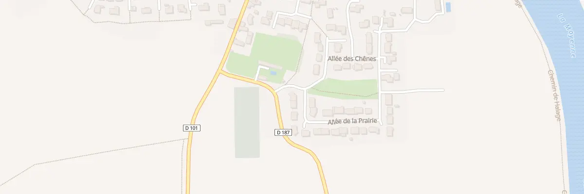Plan du 2 All de la Prairie à Montreuil-sur-Maine