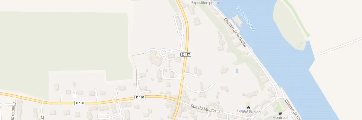 Plan du 33 Rue des Hauts de Mayenne à Montreuil-sur-Maine