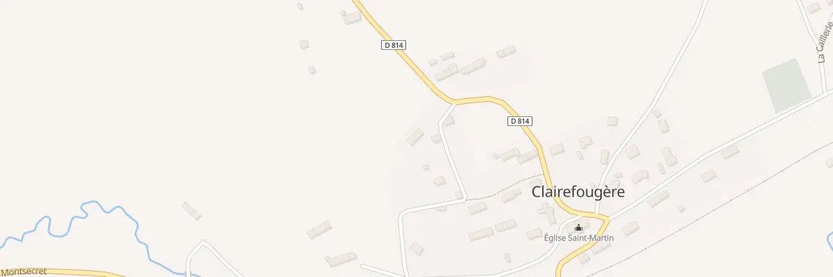 Plan du 5 La Huardière à Montsecret-Clairefougère
