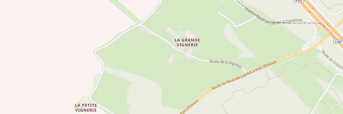 Plan du 28 Rte de la Vignerie à Écurat