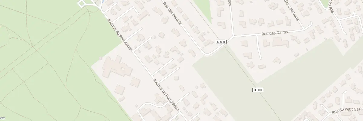 Plan du 38 Av du Port Aérien à Pessac