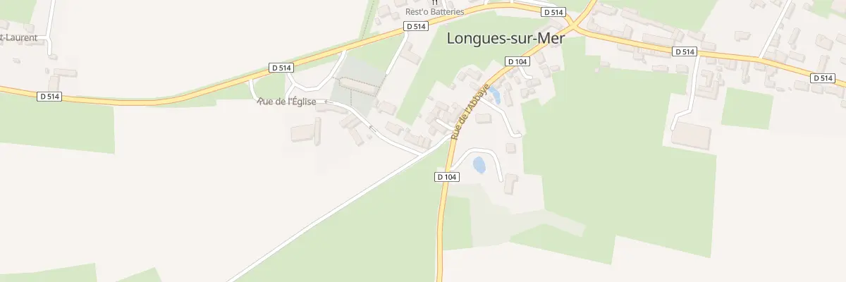 Plan du 4 Rue de l’Église à Longues-sur-Mer